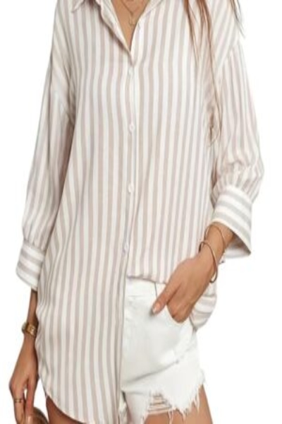 Ladies Striped Shirt