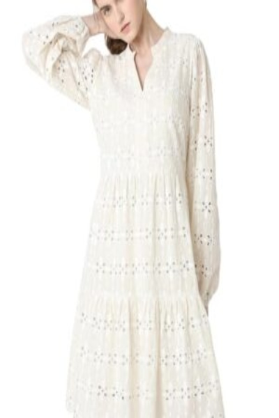 White Cotton Dress
